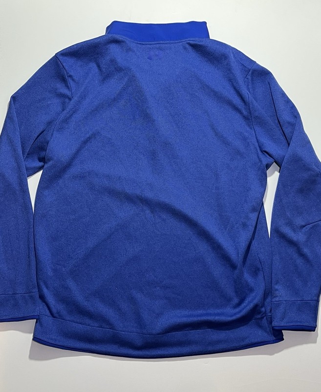 Under Armour Golf Storm 1/4 Button Pullover Sweater, 2XL, Loose Fit, Blue gallery
