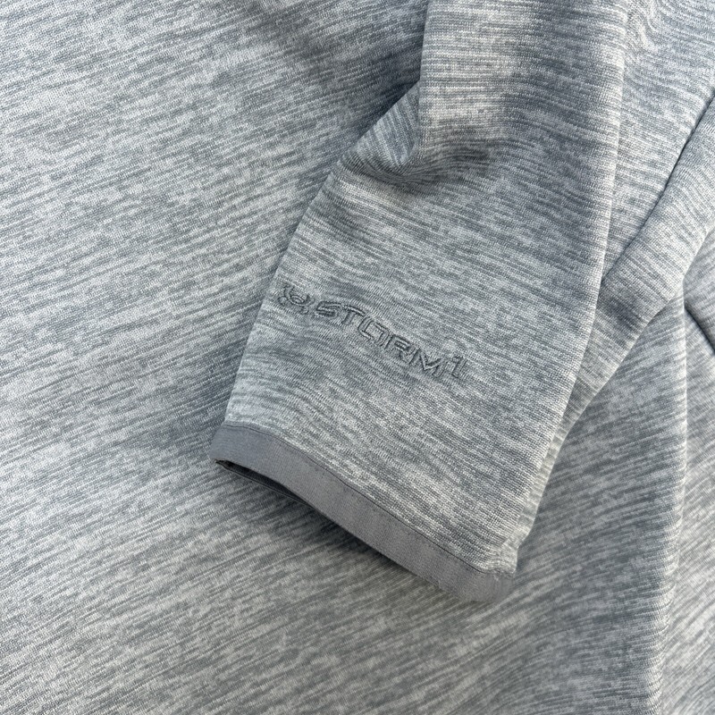 Under Armour Loose Cold Gear Hooded Pullover Thumb Holes Adult XL Gray gallery