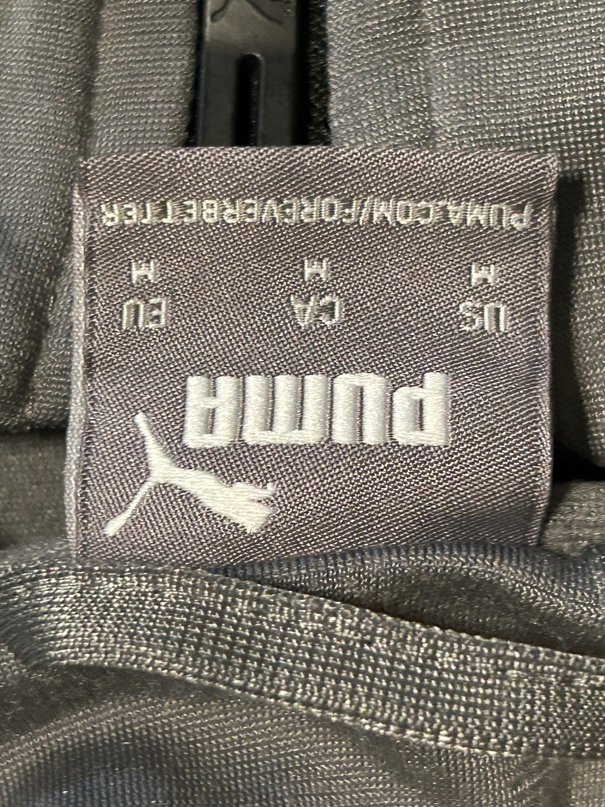 PUMA BVB DryCELL Full Zip Track Jacket Men's M Gray/Black Stand-Up Collar gallery
