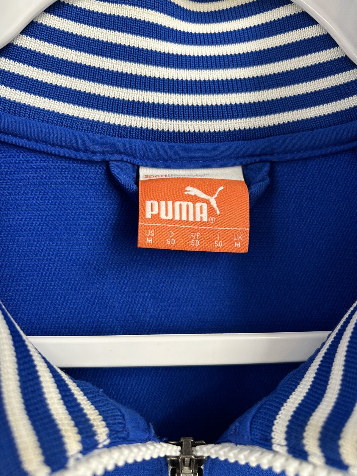 Puma Shirt Windbreaker Men’s Blue Golf Storm Cell Sport Lifestyle Medium gallery