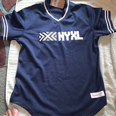 NEW Mitchell & Ness Overwatch League New York Excelsior Mesh Jersey Shirt M