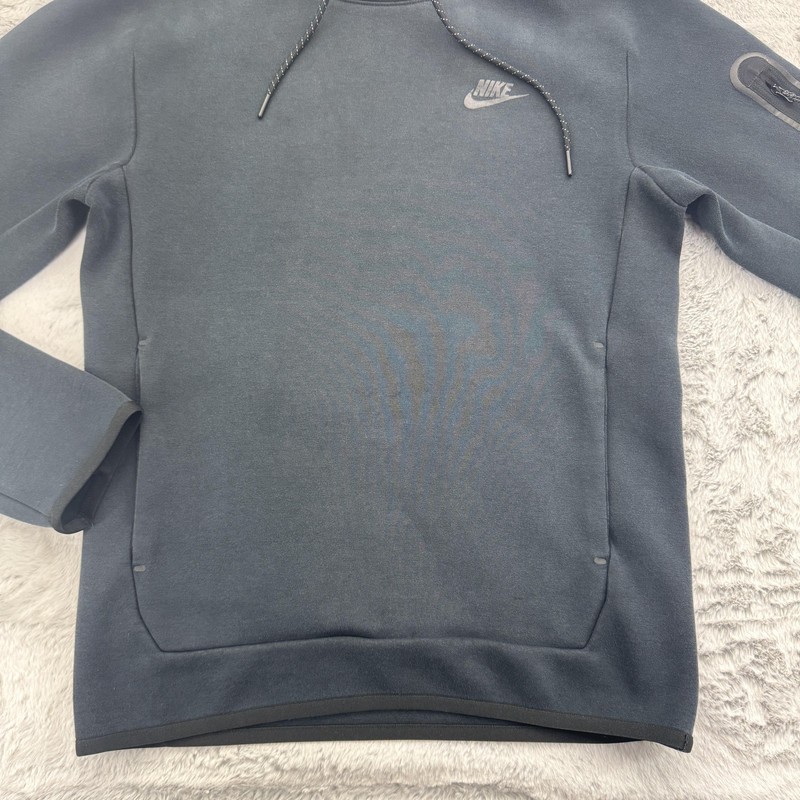 Nike Sportswear Tech Fleece Mens XS Pullover Hoodie Black DD5174-010 gallery