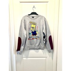 Genuine Crewneck Sweatshirt Bart Simpson Drip – Men’s Size Medium