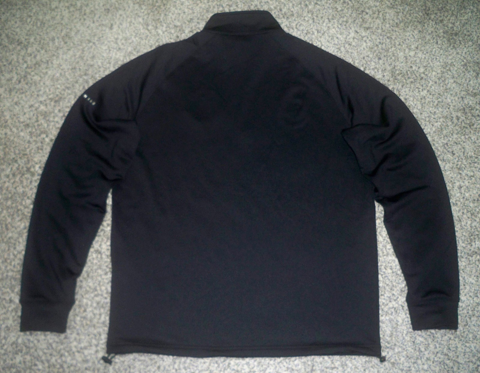 Men's DUNNING GOLF 1/4 Zip Pullover M BLACK w/DUNNING & 2016 TRUMP Ryder Cup gallery