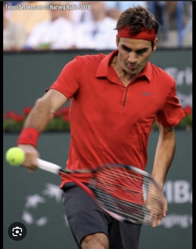 Nike Roger Federer RF 2010 Indian Wells Haiti Tennis Polo Shirt Large Rafa Nadal gallery