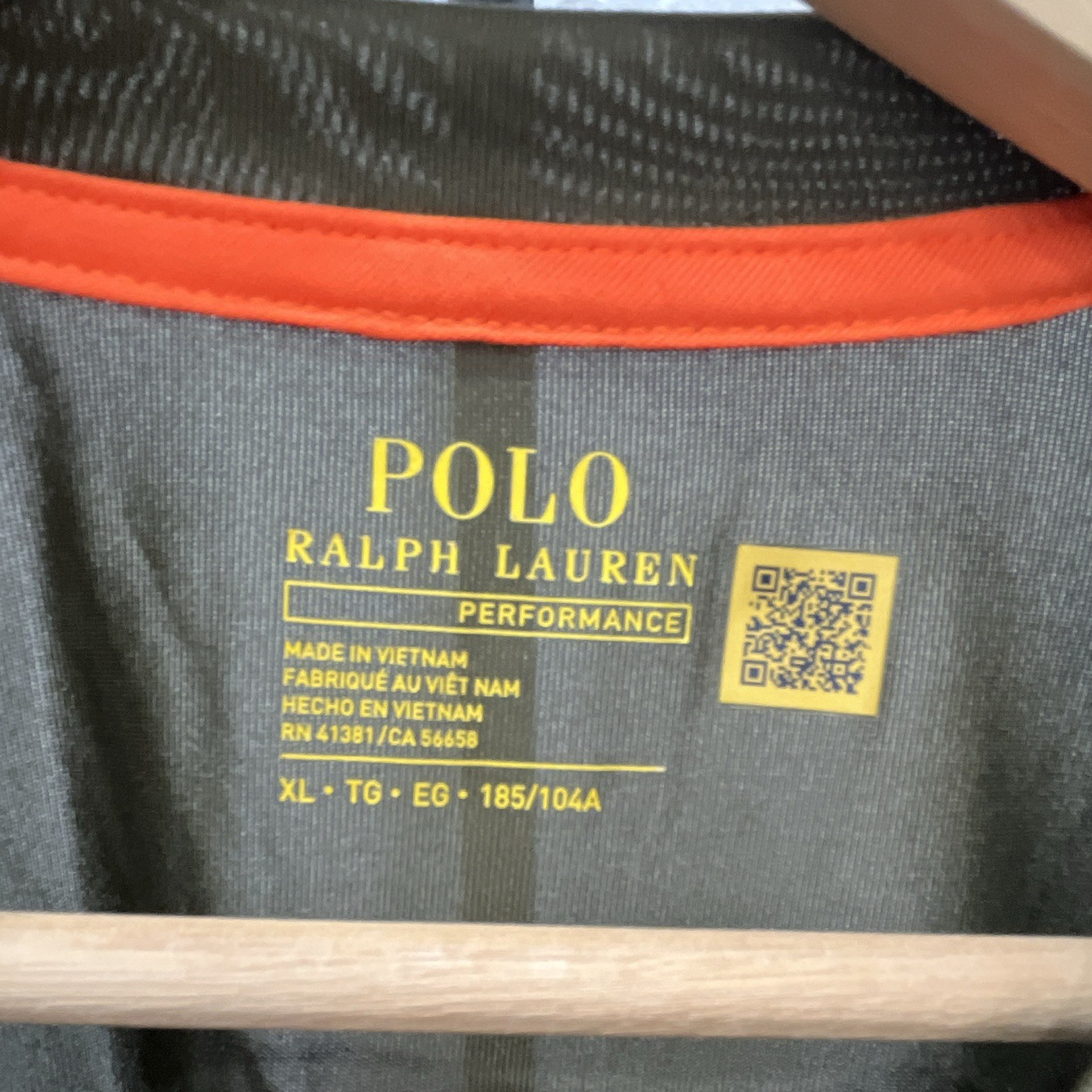 Polo Ralph Lauren Performance Men's XL Green/Black Raglan Crew Neck T-Shirt gallery