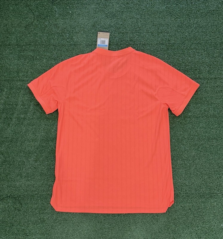 Nike Court Dri-FIT ADV Tennis Slam T-Shirt - Bright Mango - HM6710 873 - Medium gallery