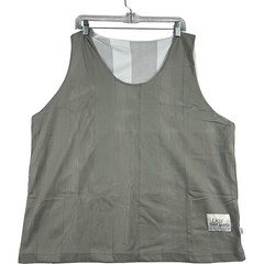 Lids Basketball Jersey Adult OSFM Gray White Reversible Mesh Scrimmage Tank