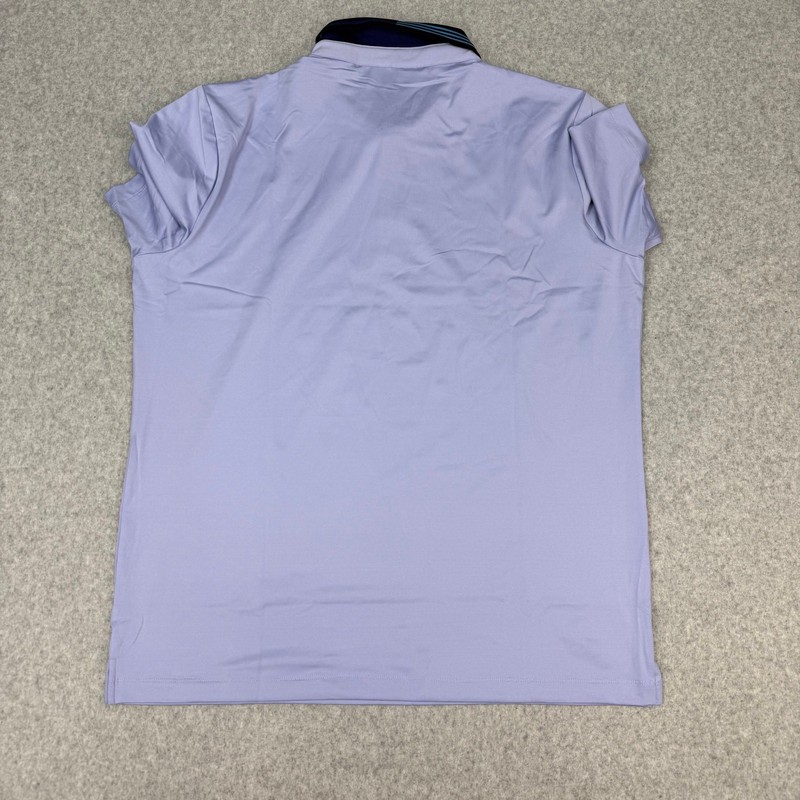 Redvanly Harley Polo Men's Large Lavender Shirt Activewear Golf NWT gallery