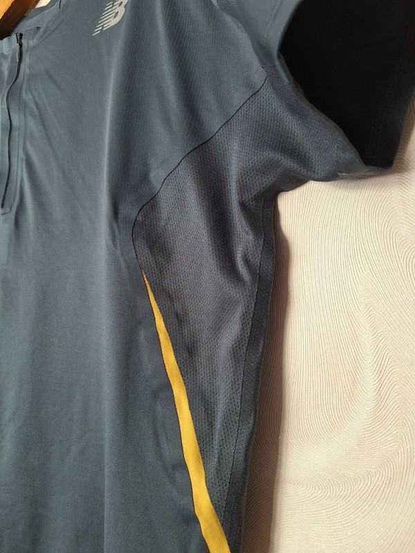 Vintage New Balance t shirt mens compression, running shirt with reflectors gallery