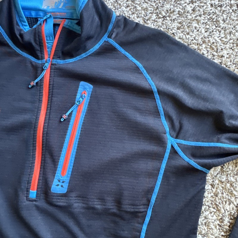 Mammut Eiger Extreme Norwand Advanced Half Zip Pullover Baselayer Mens Large gallery