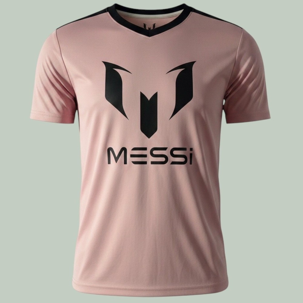 Messi Collection Inter Miami Inspired Pink Soccer Jersey Shirt Size XL TG EG 10