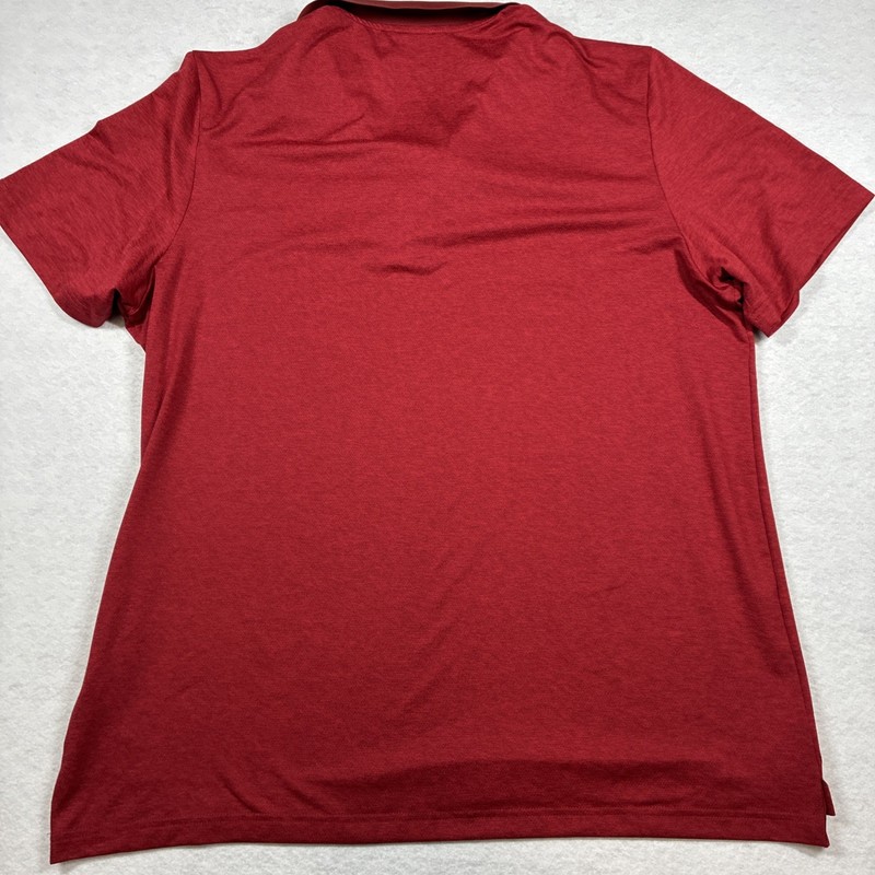 Oklahoma Sooners Jordan Jumpman Performance Polo Maroon Embroidered Golf Size XL gallery