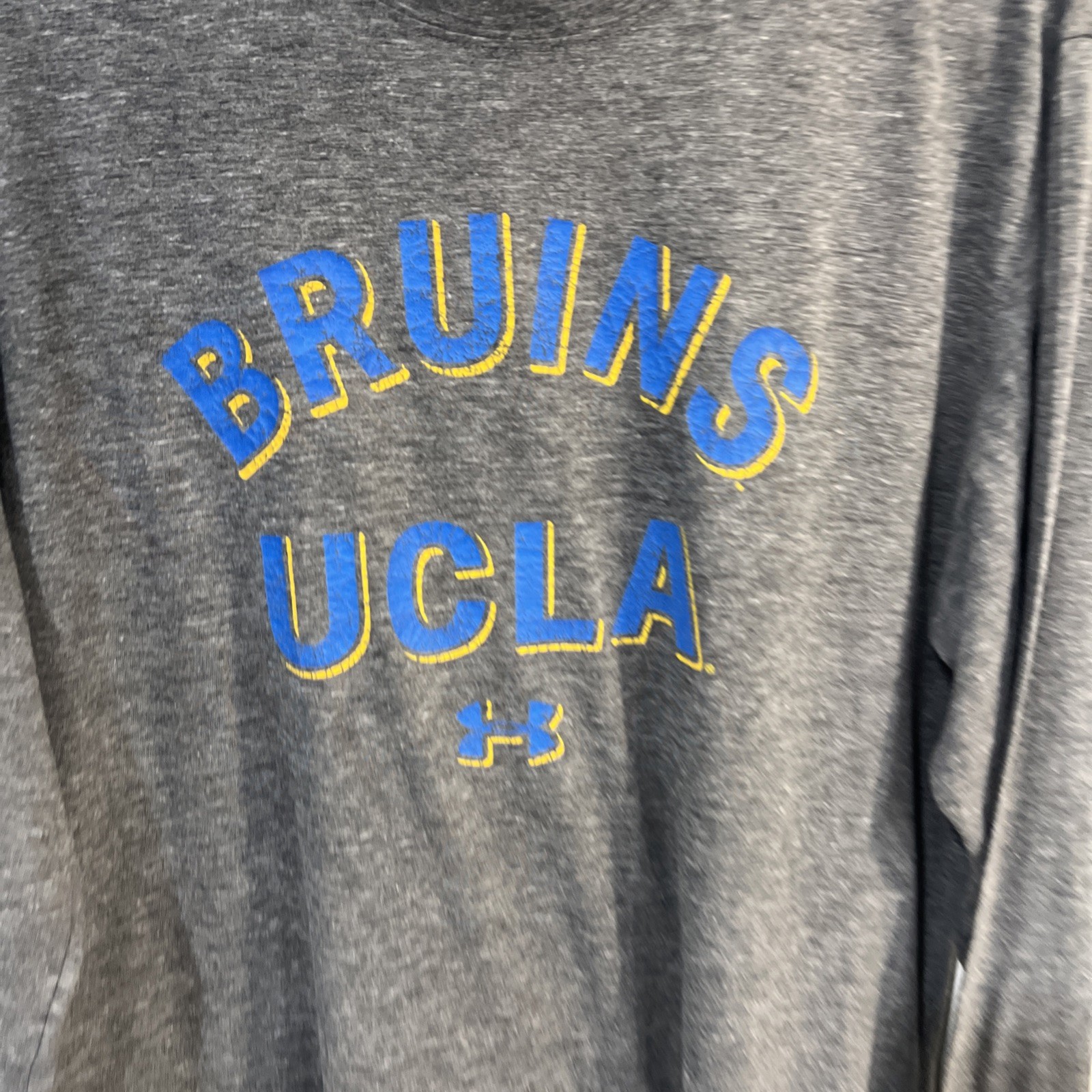 Under Armour Men's Grey Long Sleeve Shirt UCLA Bruins, Size M Used gallery