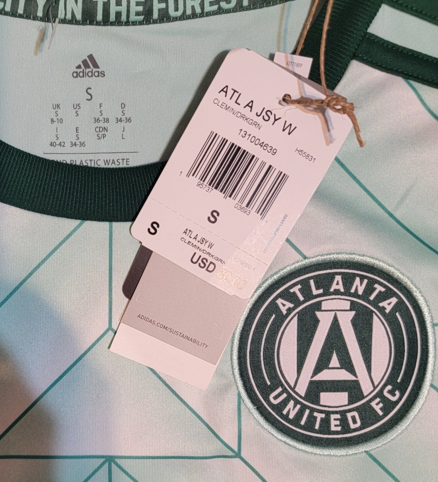 Atlanta United 2022/2023 Authentic Small Away Shirt - New With Tags - Adidas gallery