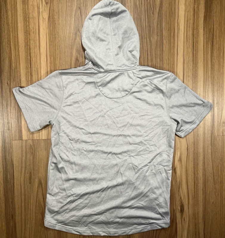 TapOut Hoodie Men’s Large Gray Short Sleeve Graphic Print MMA Training Gym gallery