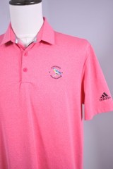 Adidas Golf Performance Polo Shirt Pink Heather Chicago Highlands Men’s Medium M