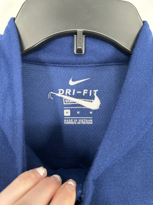 Nike Golf Dri Fit Victory Training Mens Med 1/4 Quarter 1/2 Half Zip CN1018-492 gallery