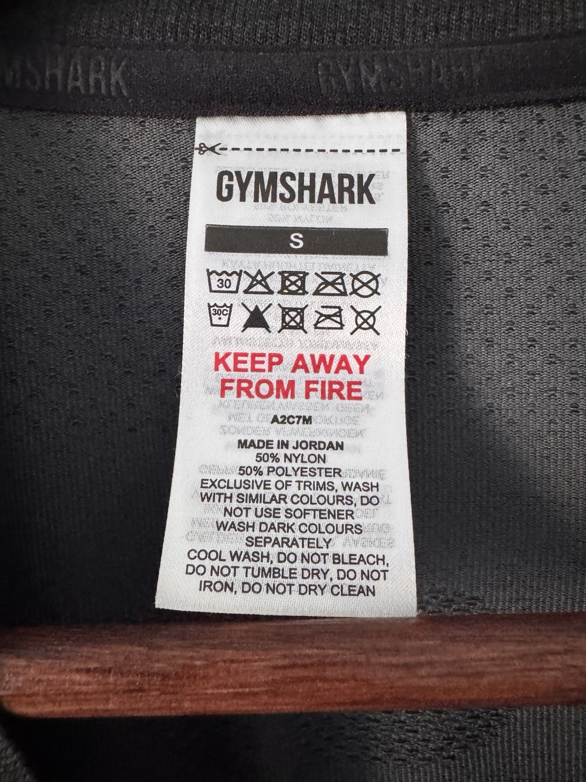 GYMSHARK Men’s Lightweight Seamless T-Shirt Black/Silhouette Size Small NWOT gallery