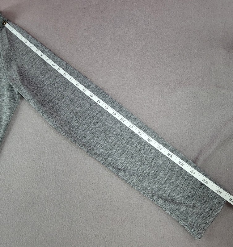 Layer 8 Quick Dry Performance Mens Small Gray 1/4 Zip Long Sleeve Athletic Shirt gallery