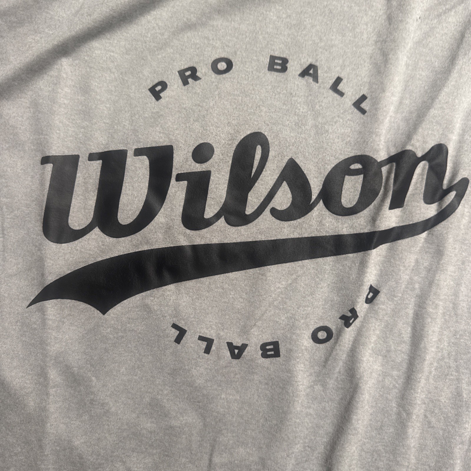 Wilson Pro Ball Gloves Dri Fit Shirt XL Baseball Rare Vintage gallery