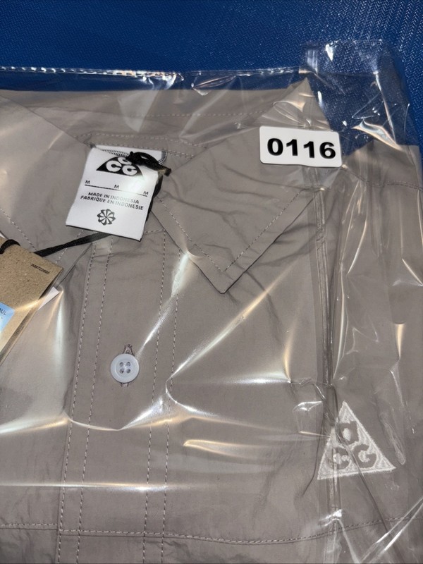 Nike ACG Orb Weaver UV Repel Short Sleeve Shirt Men’s Size M HJ2883-009 $110 gallery