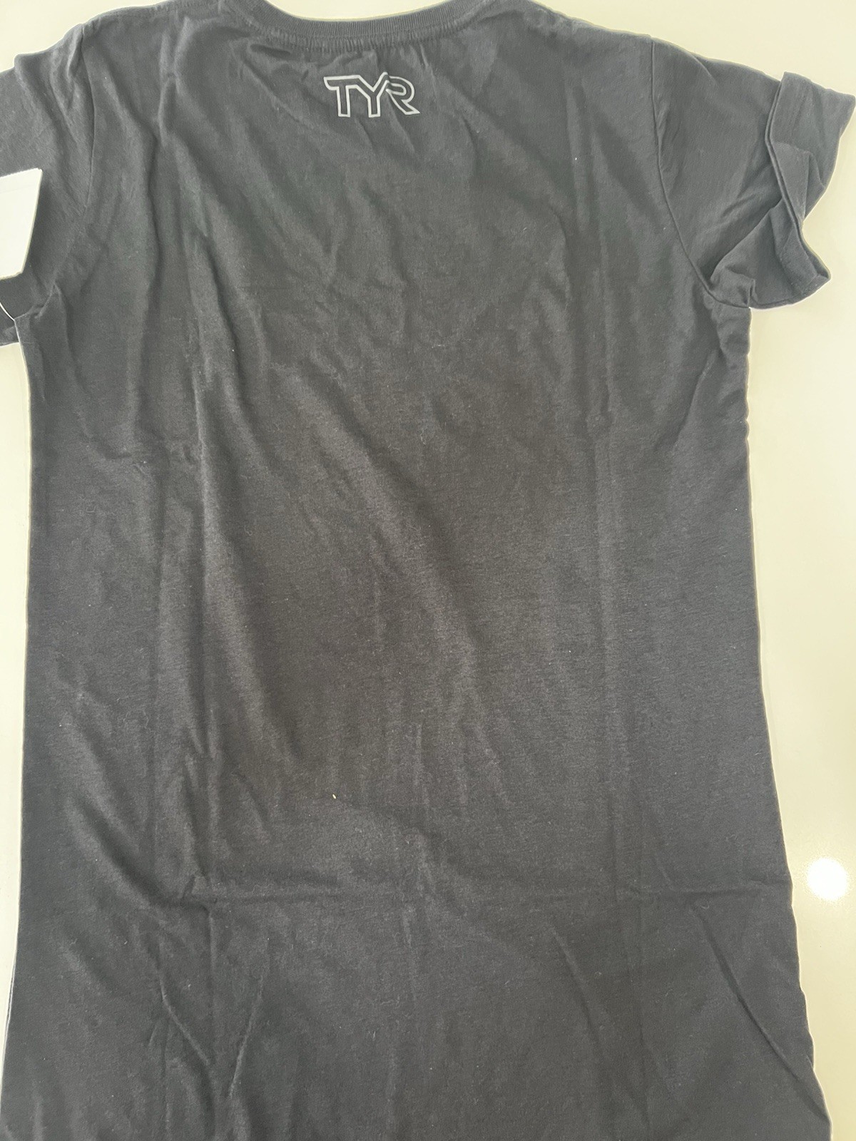 Unisex Ultrasoft Lightweight Tri Blend Tech Tee - Big Logo Black Small New gallery