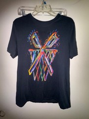 Nike Men’s M Net Collectors Society Dri Fit Black T-Shirt Logo G321