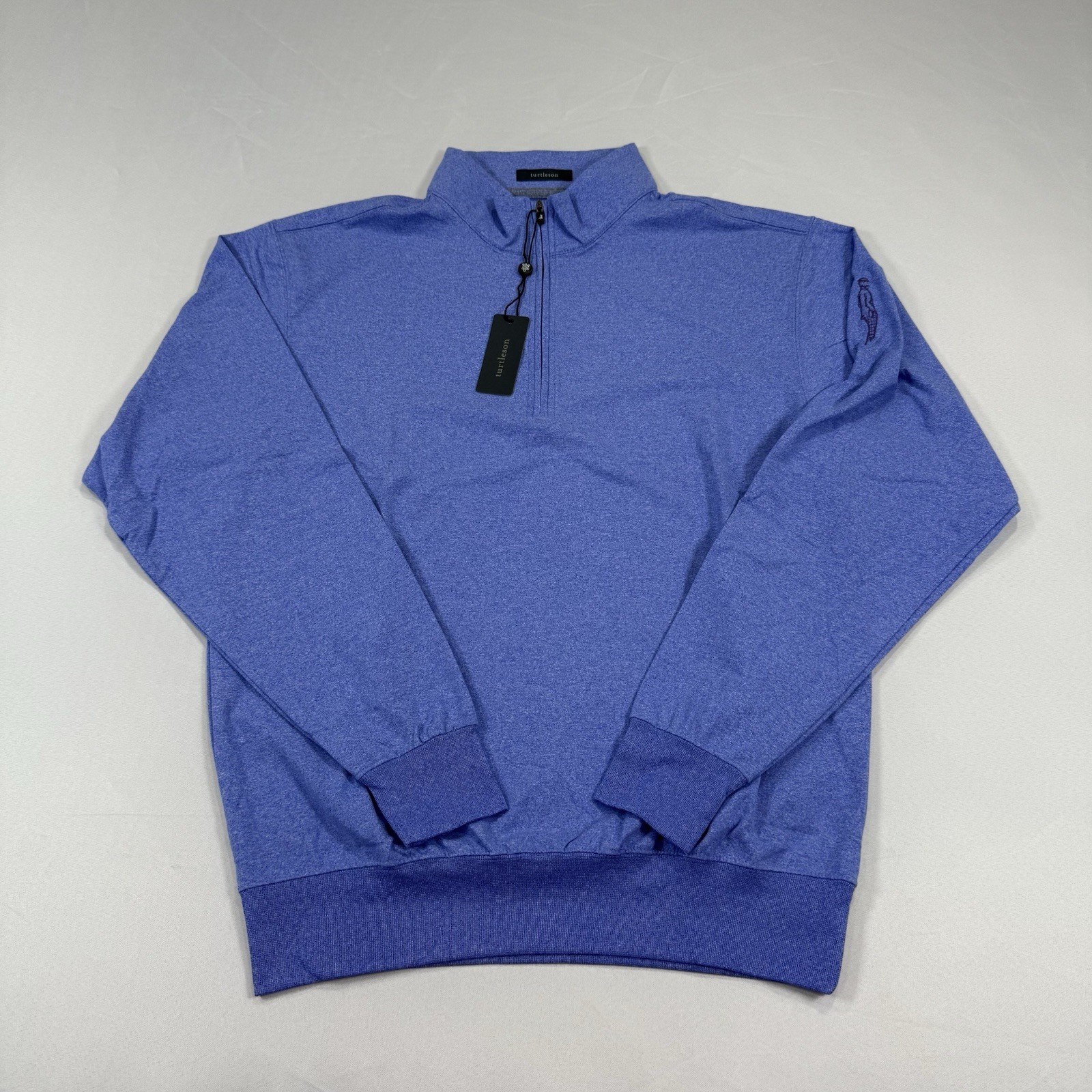Turtleson Siro Long Sleeve 1/4 Zip Golf Pullover Size Small NWT $150 gallery