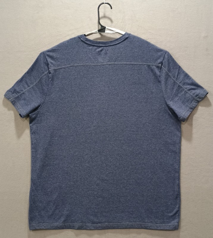 Express Men's Lightweight Blue Performance T-Shirt XL Stretch Moisture Wicking gallery
