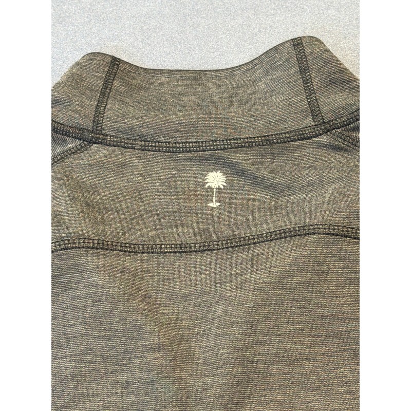 Paradise Collection 1/4 Zip Pullover Gray/Green Mens XXL gallery