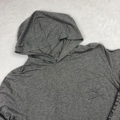 Vineyard Vines Edgartown T-Shirt Pullover Men S Gray Hooded Pockets Lightweight