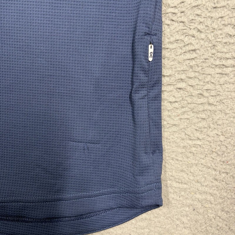On Cloud Running Climate Shirt 1/4 Zip Pullover Mens Size Small Blue Long Sleeve gallery