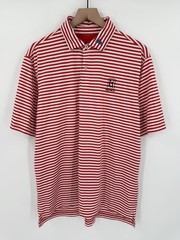 Fairway Greene Tech TPC PRESTANCIA Polo Shirt Mens XL Red White USA Golf Stretch