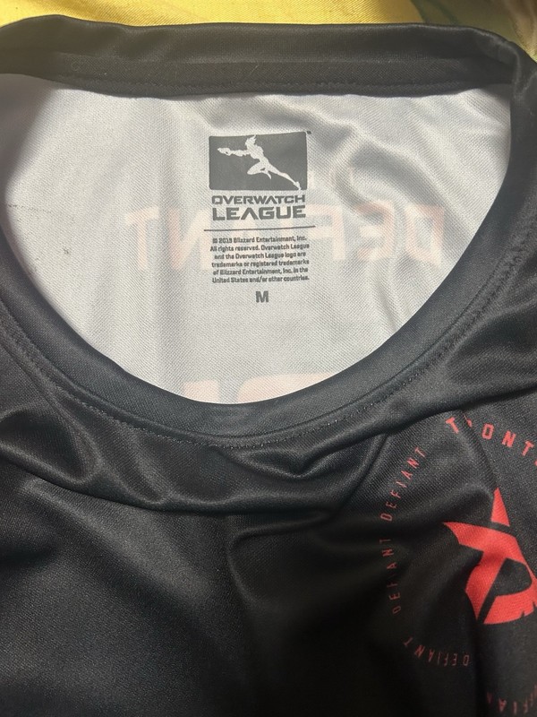 Yakpung Toronto Defiant INTO THE AM 2019 Overwatch League Jersey OOP Korea Sz M gallery