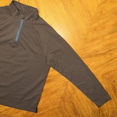 Rhone Session 1/4 Zip Pullover Men’s Size Small Gray Golf Athletic Outdoors