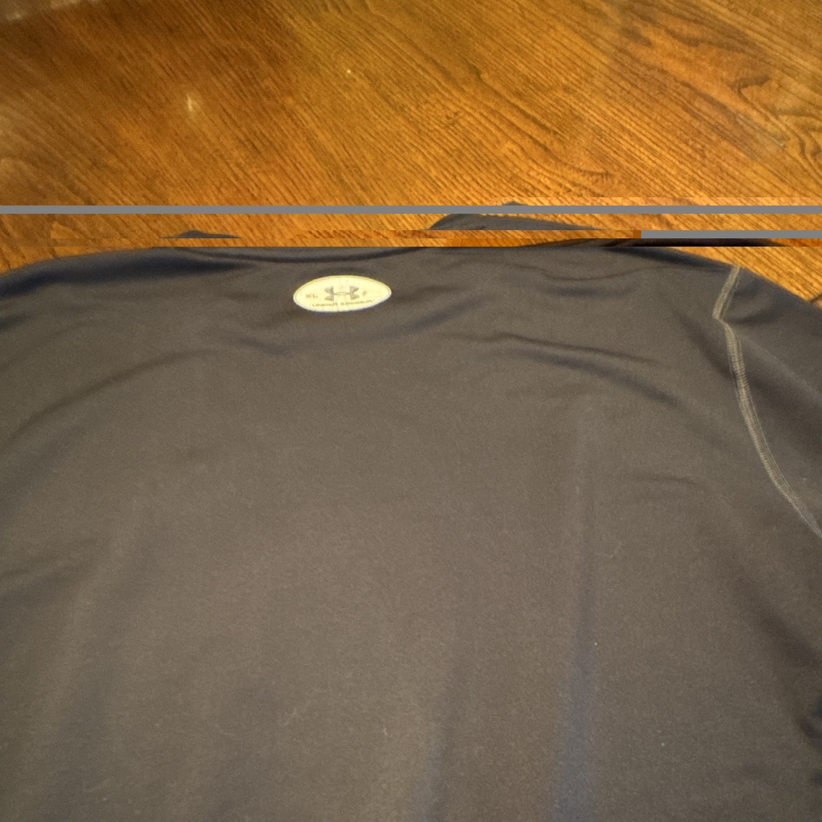 Under Armour ColdGear Men’s XL Blue Loose Long Sleeve Crew Neck Polyester Tee gallery