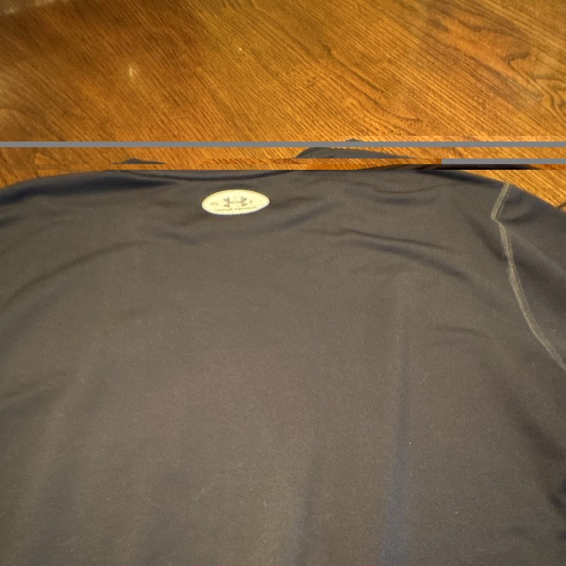 Under Armour ColdGear Men’s XL Blue Loose Long Sleeve Crew Neck Polyester Tee gallery