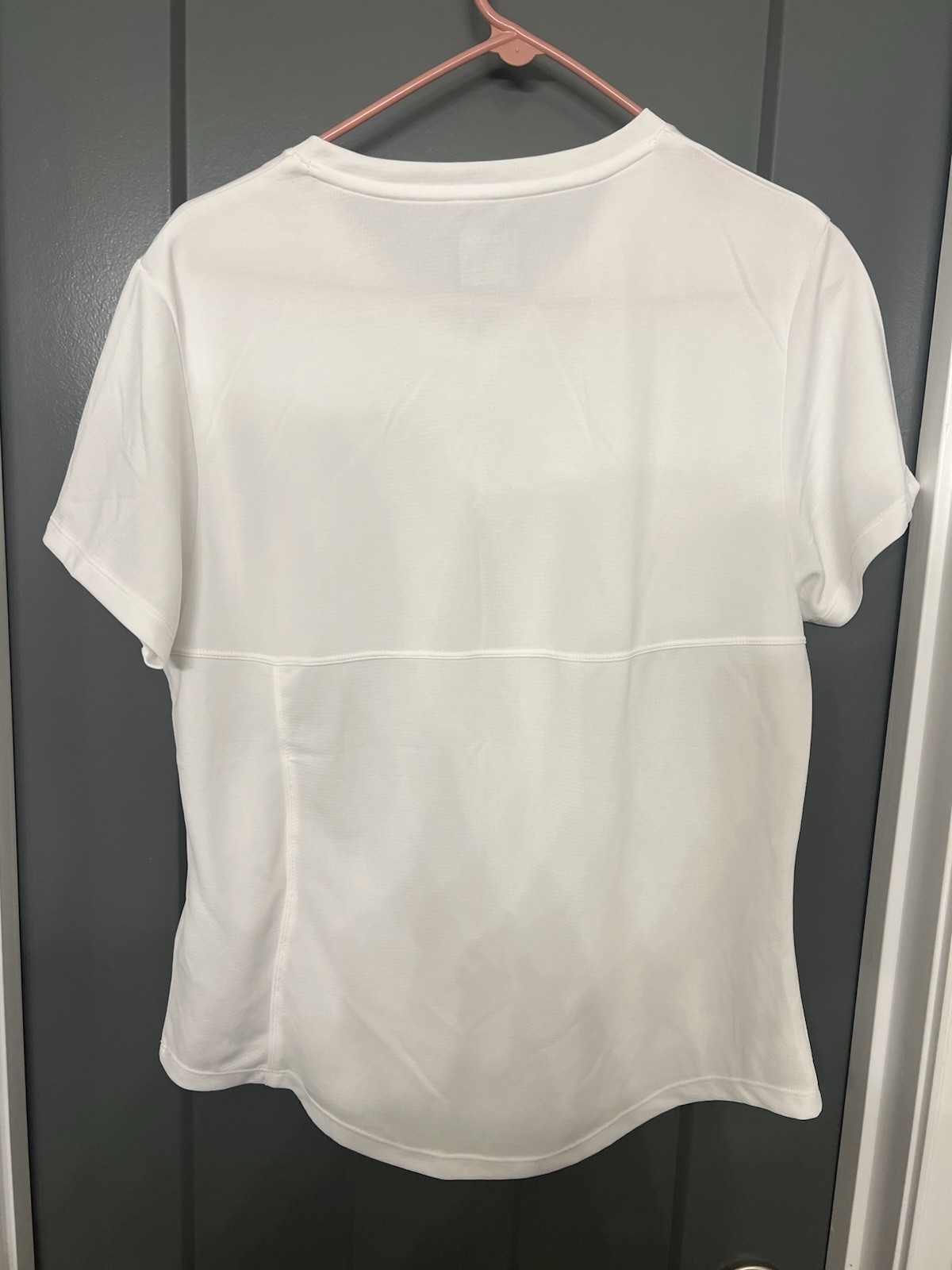 Reebok Play Dry shirt White Sz Large. Performance. Pickleball, Golf, Gym. gallery