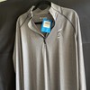 NEW Men's Columbia PFG Deep Waves Grey 1/4 Zip Pullover Size Large MSRP $45 gallery