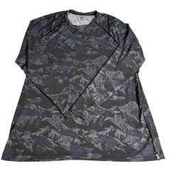 Saxx Mens Quest Quick Dry Mesh Long Sleeve Base Layer Shirt Size XXL