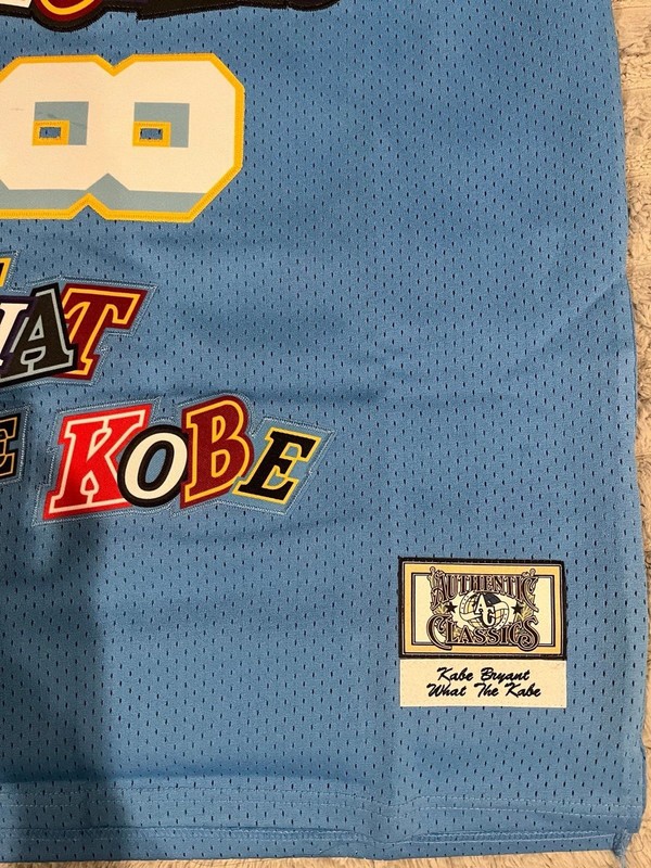 Authentic Classics Kobe Bryant “What The Kobe” Los Angeles Lakers #24 Basketball gallery