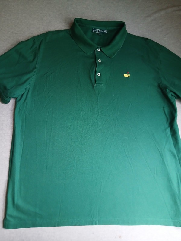 Masters Tech Polo XXL 2x Pima Cotton Preppy Golf Shirt Pique Knit Green gallery