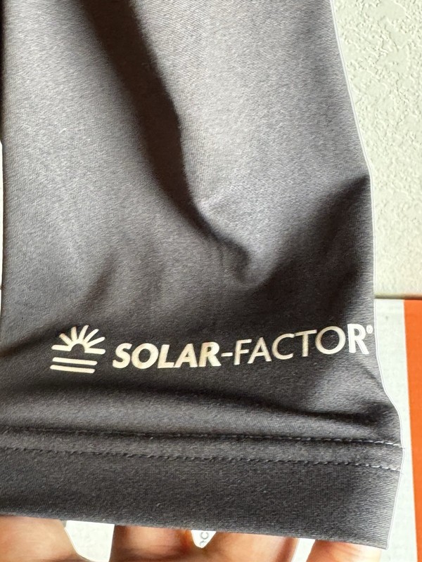 Habit Men’s Long Sleeve Solar Factor 40+ Sz M Black EUC Quarter Zip Pullover gallery