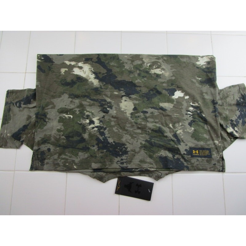 Under Armour Project Rock Vet Day Camo Shirt Men's Large gallery