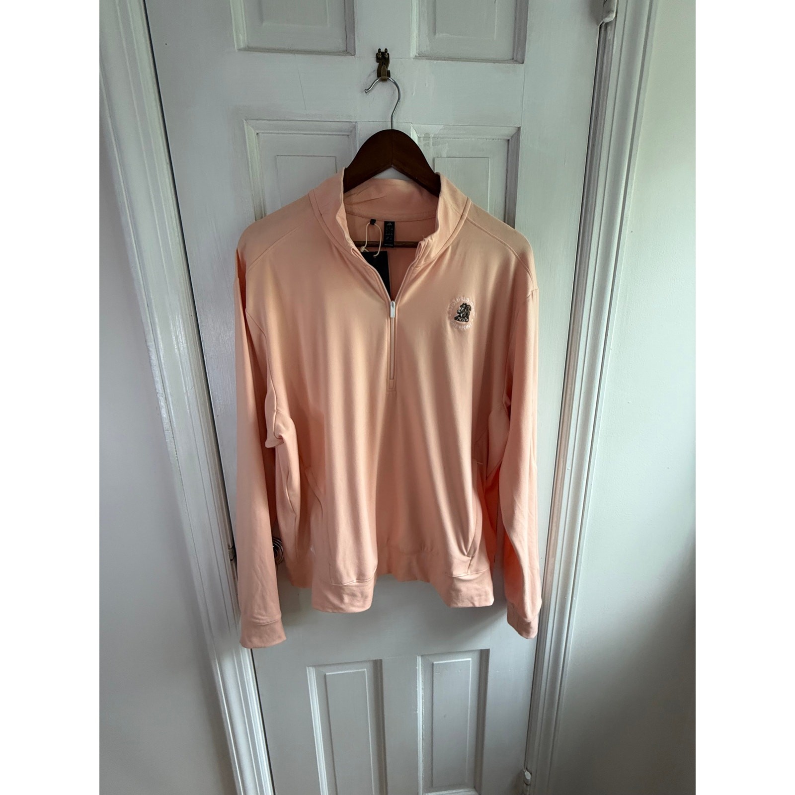 Adidas 125th U.S. Open Oakmont |Pullover| Peach| Large | NWT | gallery