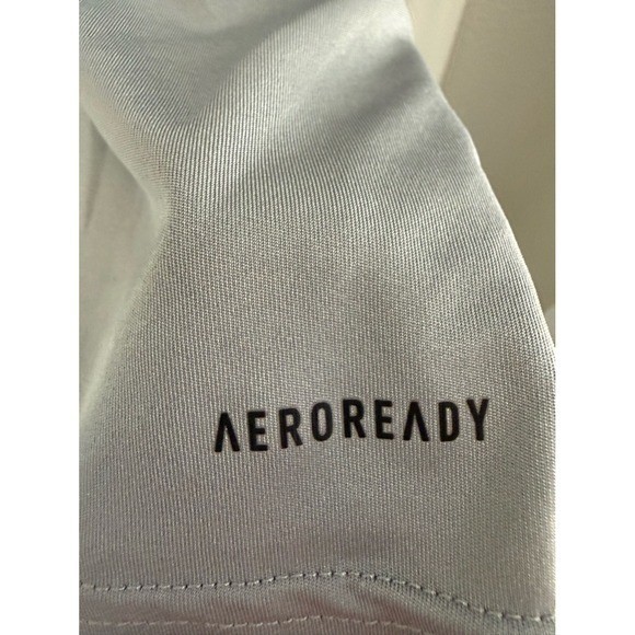 Adidas Mens Aeroready Performance Tank Top Grey Sleeveless Gym Shirt Size S gallery