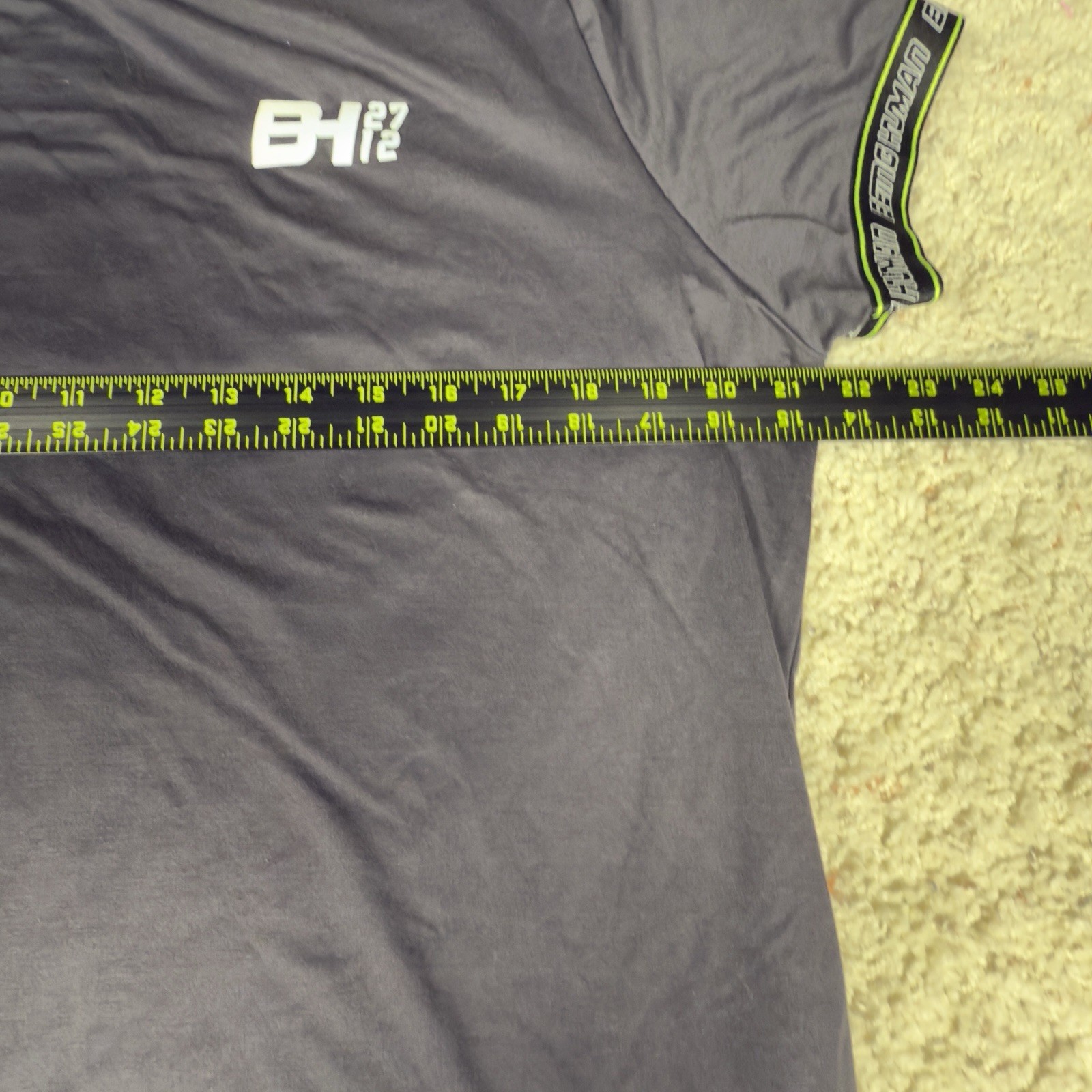 Being Human 27/12 Athleisure Mens Athletic Gray Size XL Extreme Performance Top gallery