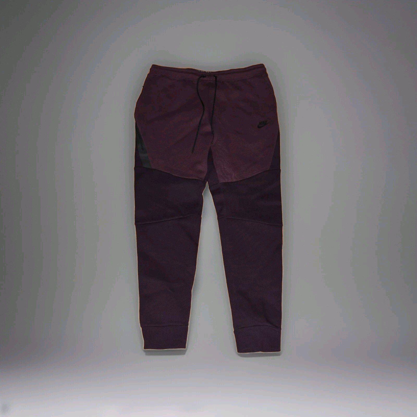 NIKE TECH FLEECE SLIM FIT PORT WINE MENS SPORTSWEAR PANTS - SIZE MEN'S LARGE gallery