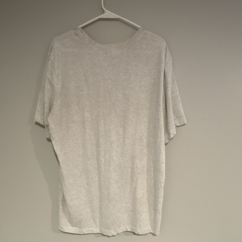 Nike Dri-FIT The Nike Tee Men's XL Gray Crew Neck Moisture Wicking Logo Tee gallery